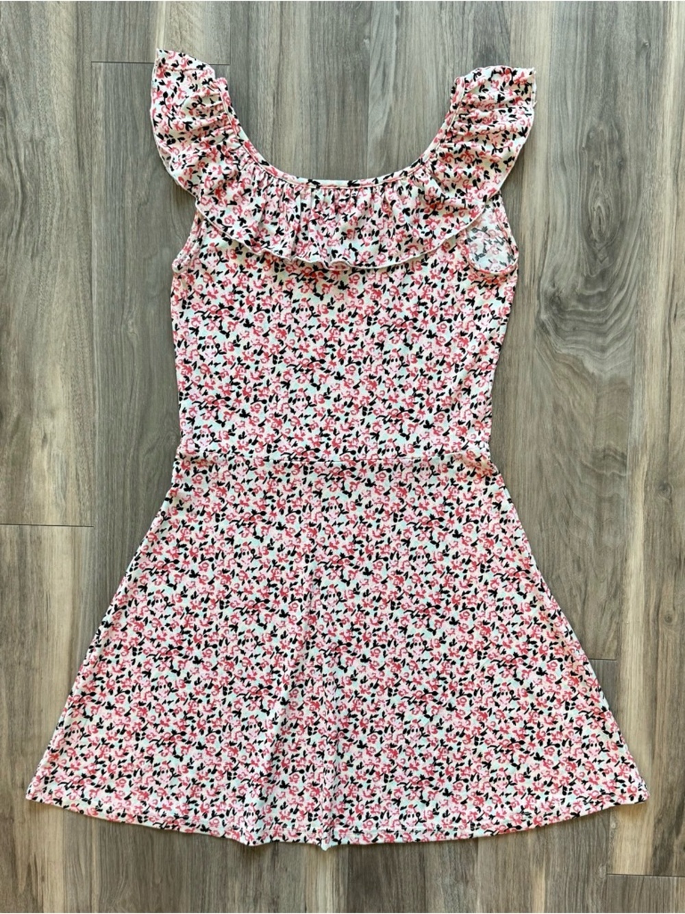 Vera Moda Pink Floral Dress Size M